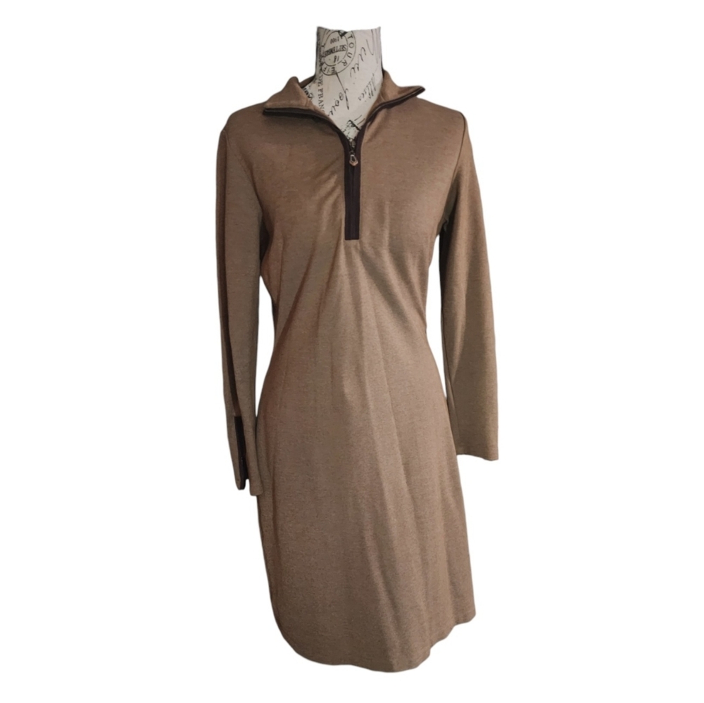 J. McLaughlin Masie Quarter-Zip Dress, Size Small